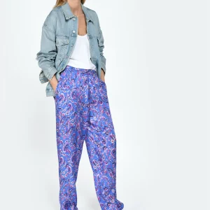 Isabel Marant Pantalon Piera Bleu 8