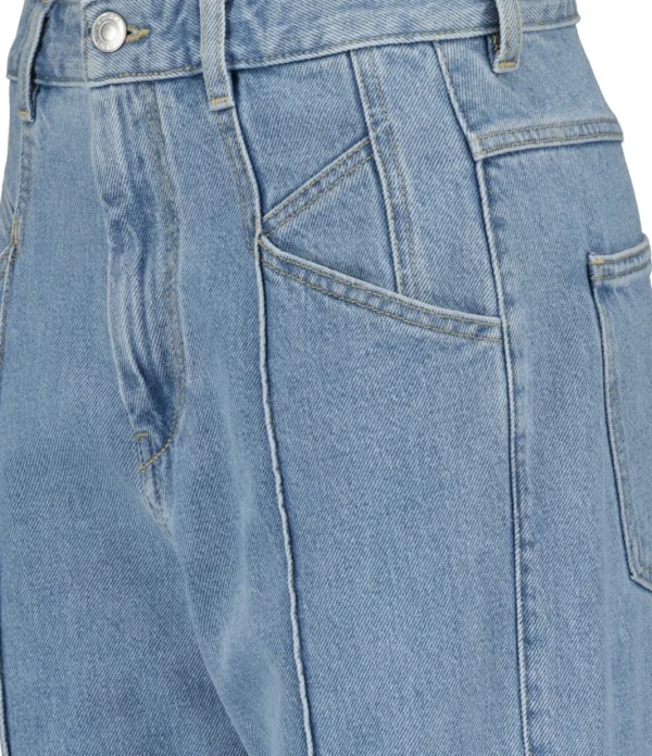 Isabel Marant Jean Nadege Coton Bleu Clair 3