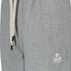 Isabel Marant Jogging Homme Mailesco Coton Gris 9