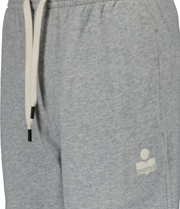 Isabel Marant Jogging Homme Mailesco Coton Gris 3