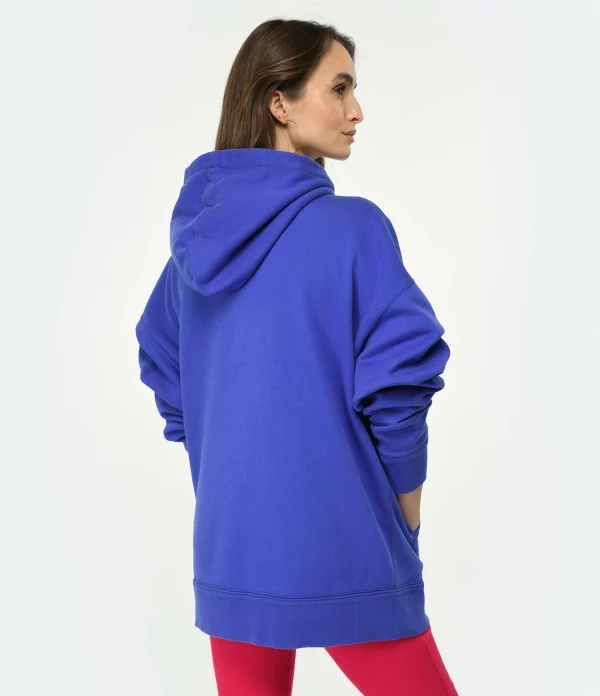 Isabel Marant Sweatshirt Homme Miley Coton Bleu Électrique 6