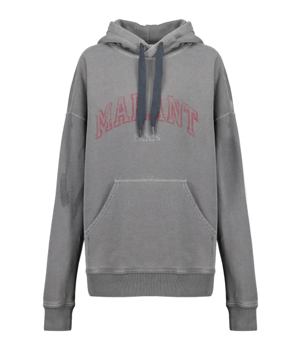 Isabel Marant Sweatshirt Homme Miley Coton Gris Délavé 1