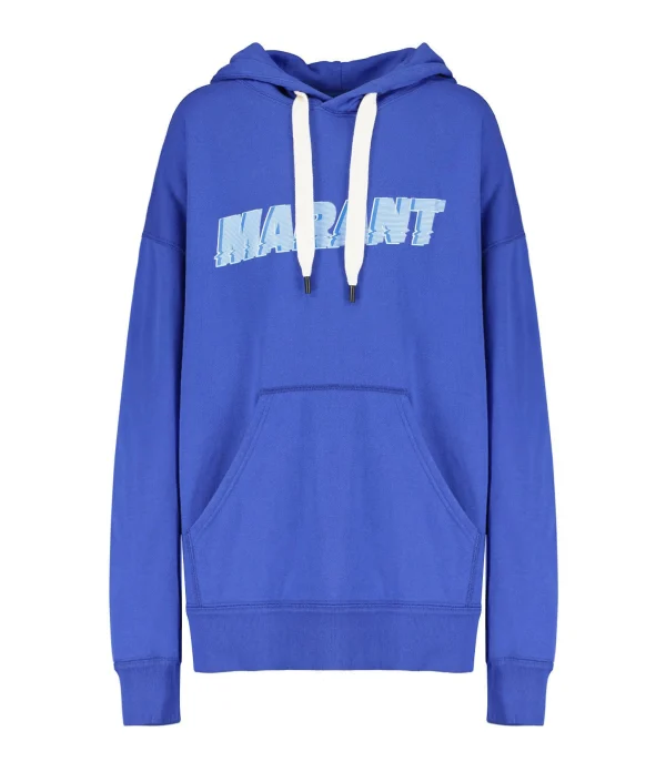 Isabel Marant Sweatshirt Homme Miley Coton Bleu Électrique 1