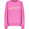 Isabel Marant Sweatshirt Homme Miky Coton Rose 19