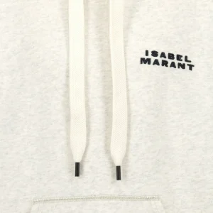 Isabel Marant Sweatshirt Hoodie Scott Coton Écru 9