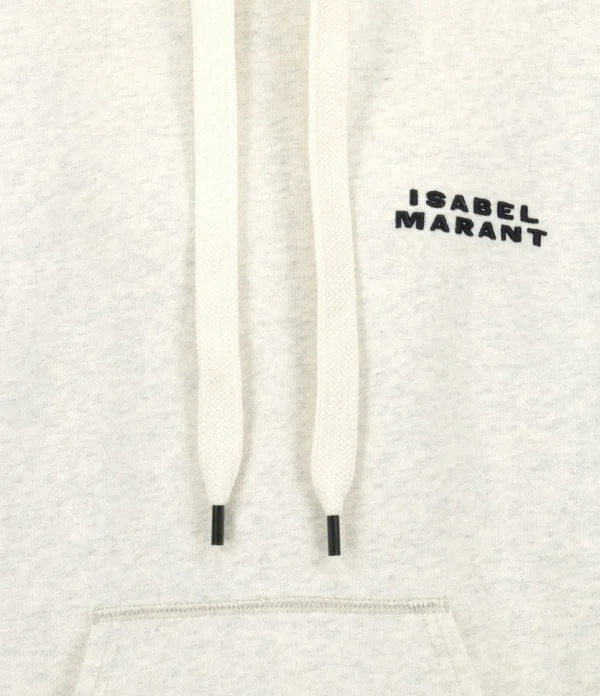 Isabel Marant Sweatshirt Hoodie Scott Coton Écru 3