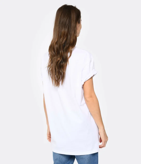 Isabel Marant Tee-shirt Homme Honore Coton Blanc 6