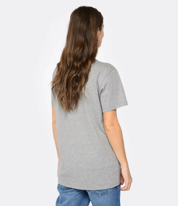 Isabel Marant Tee-shirt Homme Zafferh Coton Gris Clair 6