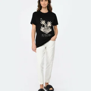 Isabel Marant Tee-shirt Homme Zafferh Coton Noir 13