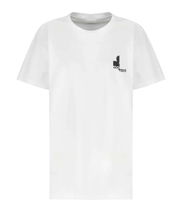 Isabel Marant Tee-shirt Homme Zafferh Coton Blanc 1