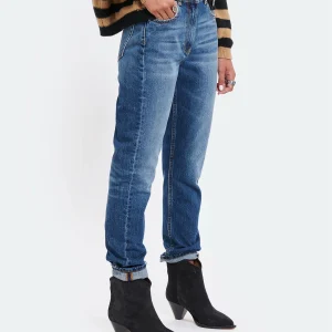 IRO Jean Shama Coton Bleu Foncé 10