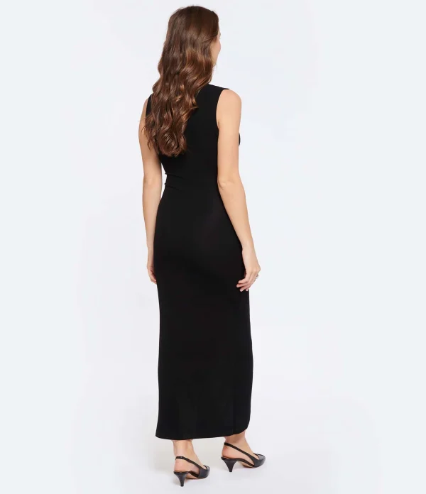 IRO Robe Longue Cindya Noir 5