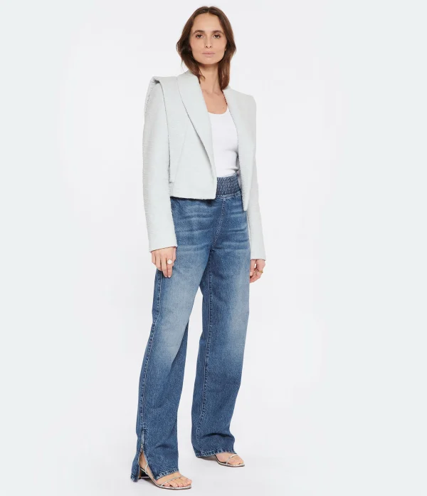 IRO Jean Demete Coton Denim Bleu 4