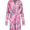 IRO Robe Zola Imprimé Rose Clair 20