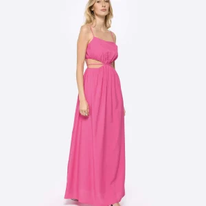 JONATHAN SIMKHAI Robe Amora Rose Berry 10