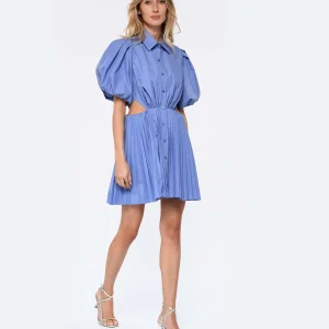 JONATHAN SIMKHAI Robe Nadine Bleu Hydrangea 10