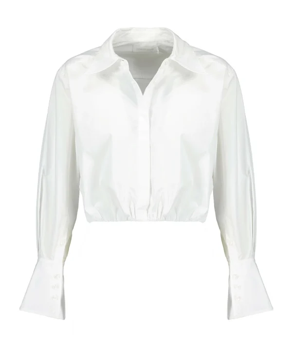 JONATHAN SIMKHAI Blouse Blythe Blanc 1