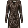 JONATHAN SIMKHAI Robe Blazer Monty Sequins Sable 14