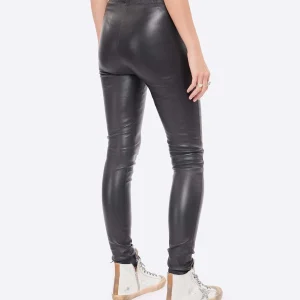 Joseph Pantalon Legging Cuir Noir 15