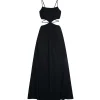 JONATHAN SIMKHAI Robe Amora Noir 14