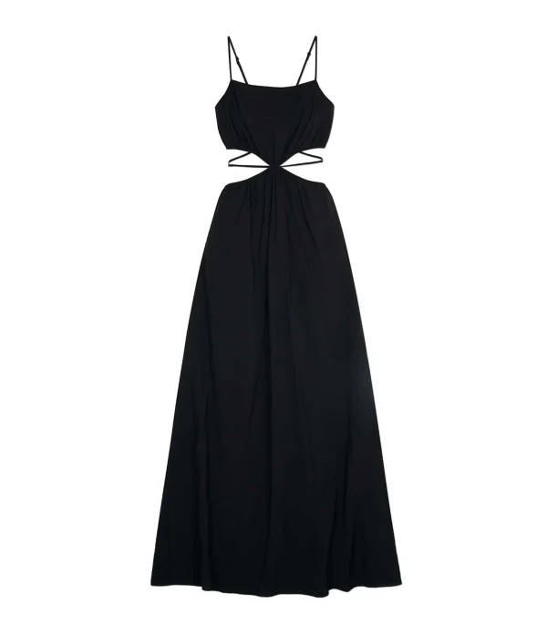 JONATHAN SIMKHAI Robe Amora Noir 1