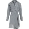 MARANT ÉTOILE Robe Seen Coton Bleu 10