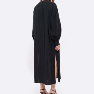 JEANNE VOULAND Robe Hadya Lin Noir 12