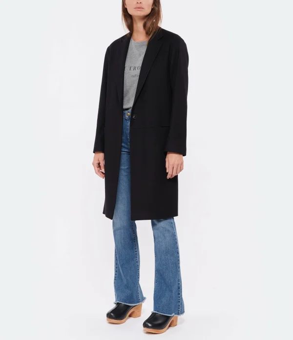 JEANNE VOULAND Jean Faden Flare Coton Bleu 7