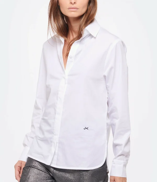 JEANNE VOULAND Chemise Pippa Classic Coton Blanc 4