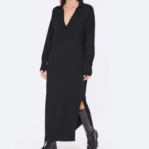 JEANNE VOULAND Robe Ina Laine Noir 11