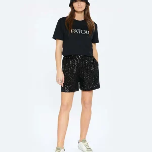 JEANNE VOULAND Short Jalla Sequins Noir 18