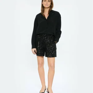 JEANNE VOULAND Short Jalla Sequins Noir 12