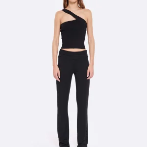 JEANNE VOULAND Pantalon Jade Jersey Noir 19