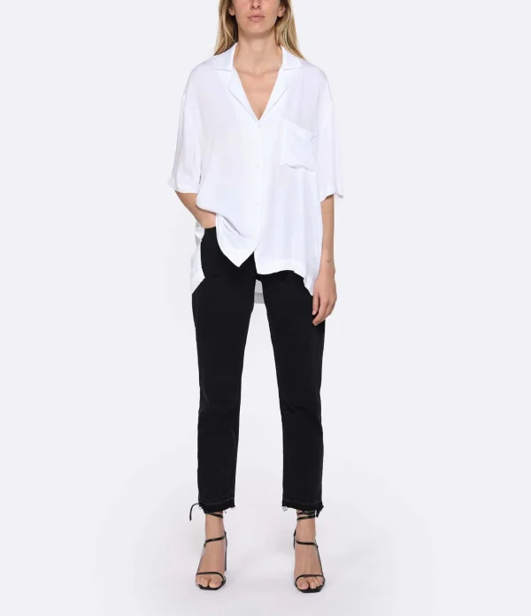 JEANNE VOULAND Chemise Jono Loose Blanc 6