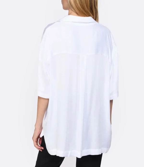 JEANNE VOULAND Chemise Jono Loose Blanc 5