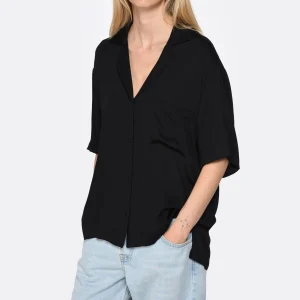 JEANNE VOULAND Chemise Jono Loose Noir 11