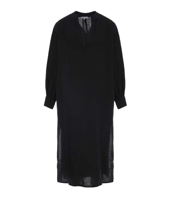 JEANNE VOULAND Robe Hadya Lin Noir 1