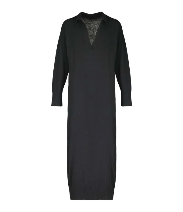 JEANNE VOULAND Robe Ina Laine Noir 1