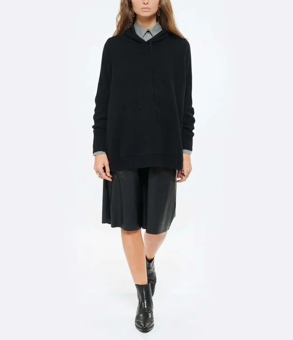 Kujten Sweatshirt Reena Oversize Cachemire Noir 5