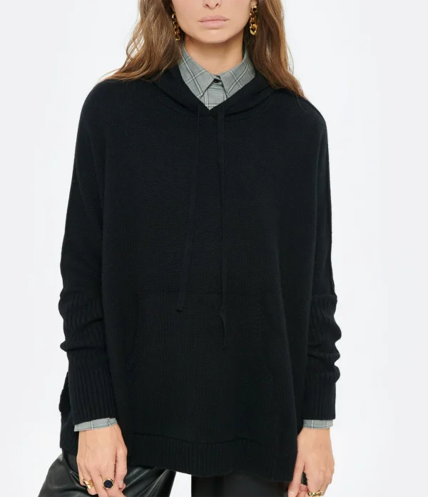 Kujten Sweatshirt Reena Oversize Cachemire Noir 4