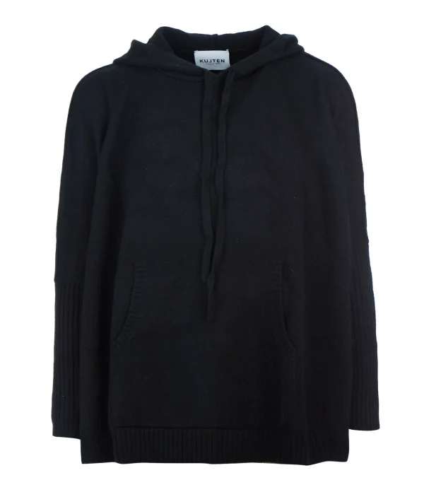 Kujten Sweatshirt Reena Oversize Cachemire Noir 1