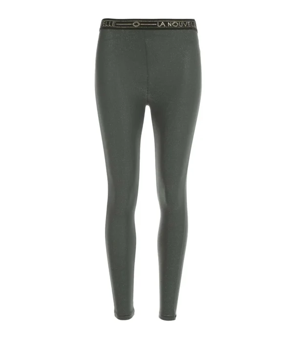 La Nouvelle Legging Gary Lurex Vert 1