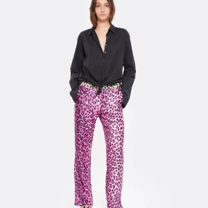 LA PRESTIC OUISTON Pantalon Lucky Soie Panthère Rose, Exclusivité Lulli 18