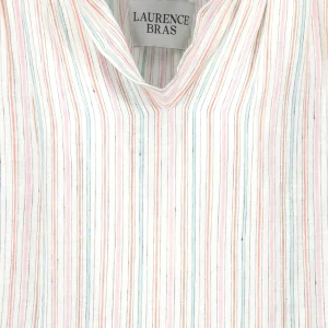 Laurence Bras Chemise Juul Lin Rayures Multicolore 9