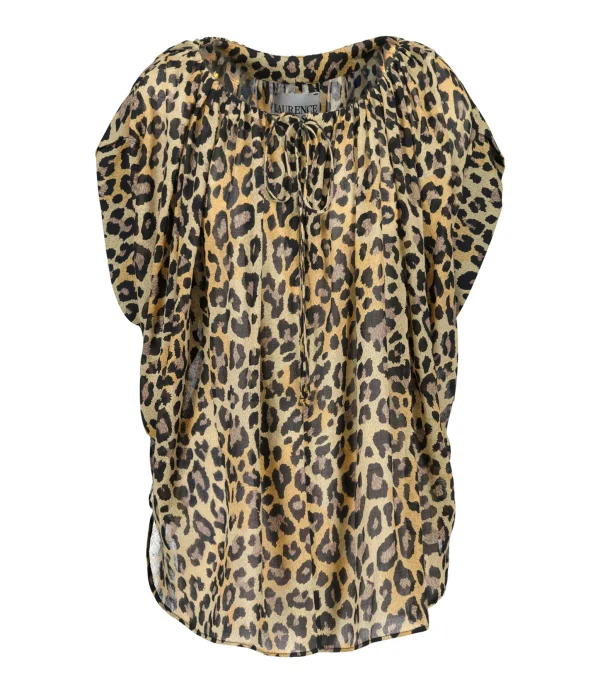 Laurence Bras Top Daffodil Coton Leopard 1