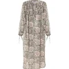 Laurence Bras Robe Coton New Cigarette Coton Fleur 16