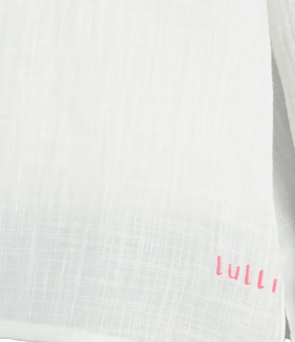 LES FÉLICITÉS Blouse Coton Blanc Rose, Exclusivité Lulli 3