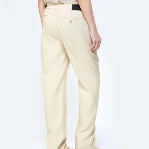 LOULOU STUDIO Pantalon Takaroa Lin Beige 17