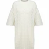 LOULOU STUDIO Robe Crochet Anjo Coton Ivoire 14