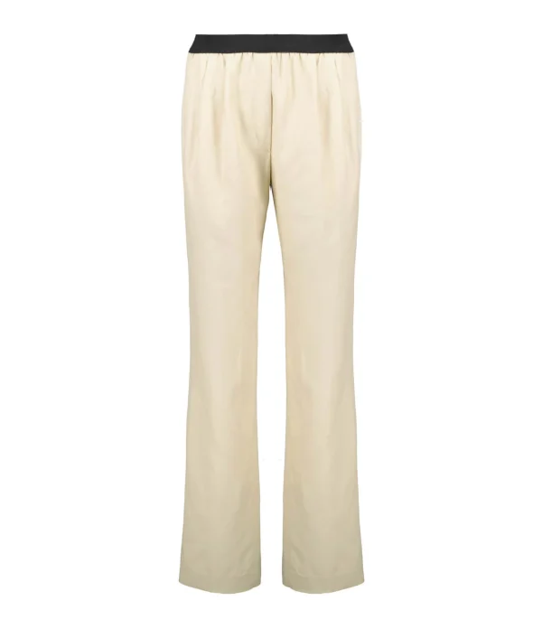 LOULOU STUDIO Pantalon Takaroa Lin Beige 1